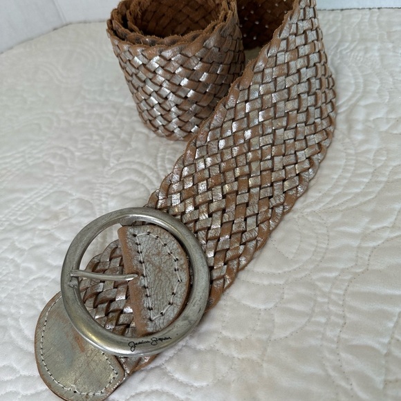 Jessica Simpson Wide Belt - Distressed Leather - Picture 5 of 12